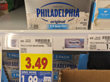 Philadelphia Cream Cheese As Low As $1.74 At Kroger