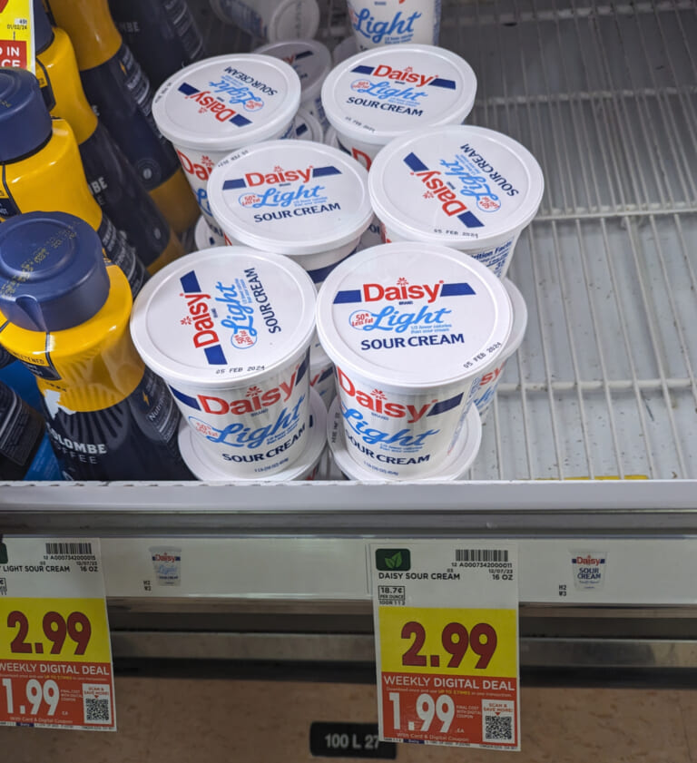 Get Daisy Sour Cream For Just $1.99 At Kroger