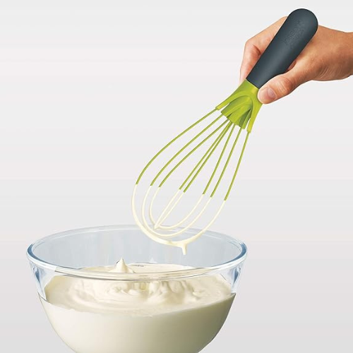 Collapsible 2-In-1 Balloon & Flat Silicone Coated Twist Whisk $7.19 After Coupon (Reg. $15) – 3.5K+ FAB Ratings!