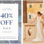Anthropologie | Extra 40% Off Wedding Gowns & Bridal Sets!