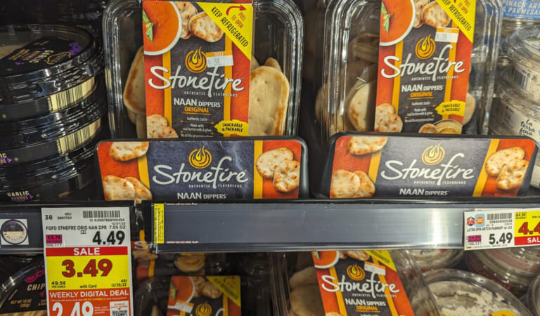 Stonefire Naan Dippers As Low As $2.49 At Kroger