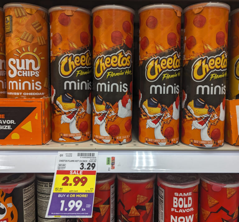 Frito-Lay Minis Are As Low As $1.49 Per Canister At Kroger
