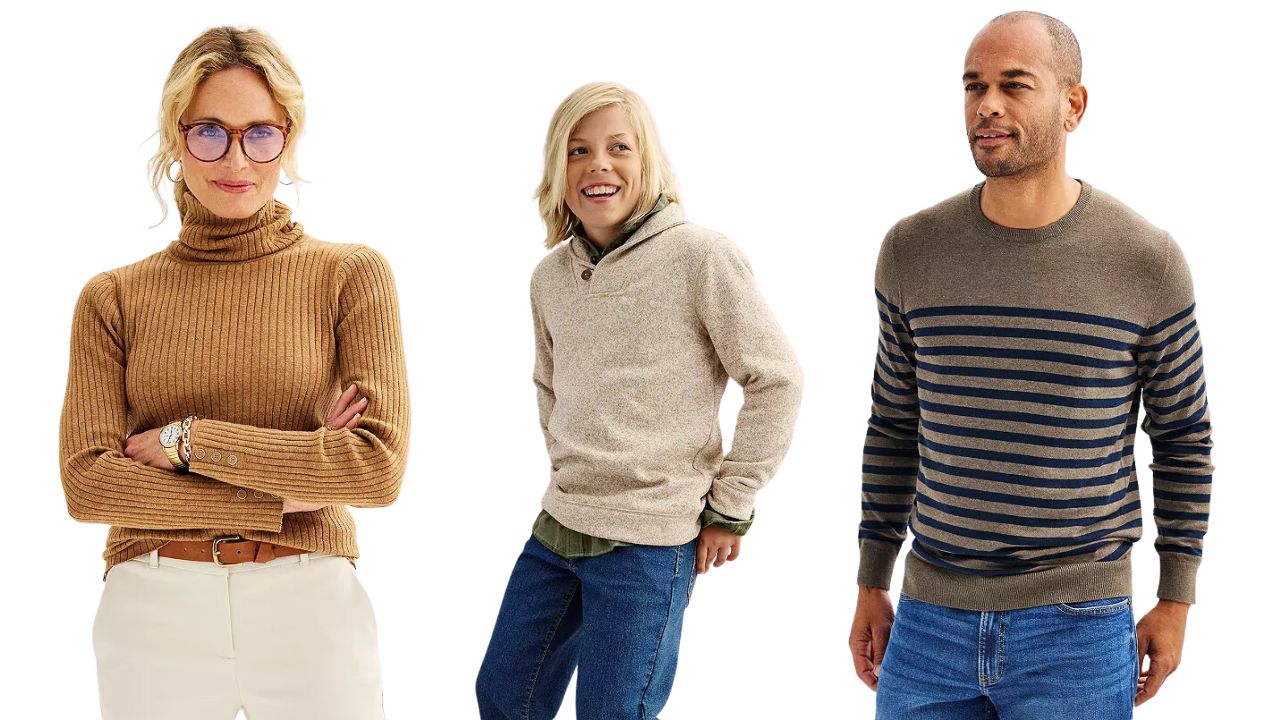 Kohl’s Sale | Sweaters For the Family