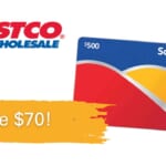 Southwest Airlines $500 E-Gift Card For Only $430 at Costco