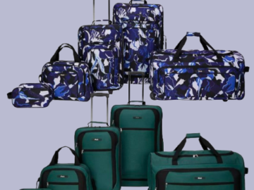 Softside Wheeled 5-Piece Luggage Set $115 After Code + Kohl’s Cash (Reg. $300) + Free Shipping