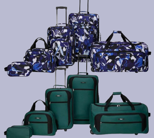 Softside Wheeled 5-Piece Luggage Set $115 After Code + Kohl’s Cash (Reg. $300) + Free Shipping