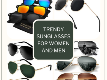 Trendy Sunglasses for Women and Men from $9.59 (Reg. $11.99+)