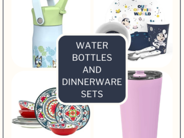 Water Bottles and Dinnerware Sets from $8.79 (Reg. $19.29+)