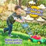 Maxx Bubbles Deluxe Bubble Lawn Mower Toy $11 (Reg. $24) – with 4oz Bubble Solution
