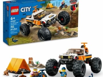 Ibotta LEGO Set Cash Back Offers at Walmart = LEGO City 4×4 Off-Roader Building Toy only $14.99, plus more!