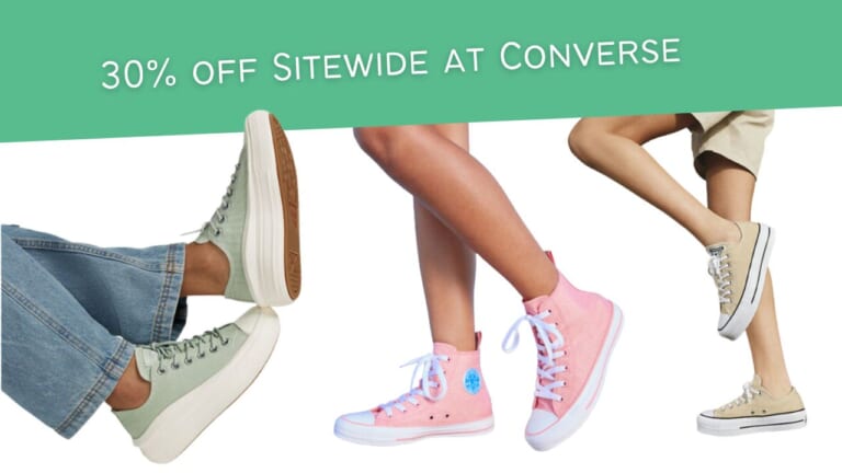 Converse | 30% Off Sitewide | Ends Today!