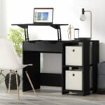 Lift Top Study Desk with Storage
