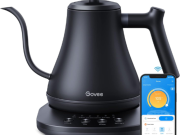 Upgrade your tea and coffee experience with Govee Smart Electric Kettle for just $54.99 After Coupon (Reg. $79.99) + Free Shipping