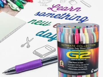 Pilot G2 Premium Gel Roller Fine Point Pens, 36-Count as low as $22.37 Shipped Free (Reg. $90.18) – 62¢/Pen, 0.7mm Assorted Vibrant Colors