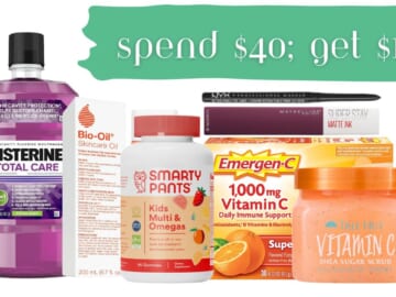 $10 Amazon Credit with $40 Purchase | Beauty, Pantry & More