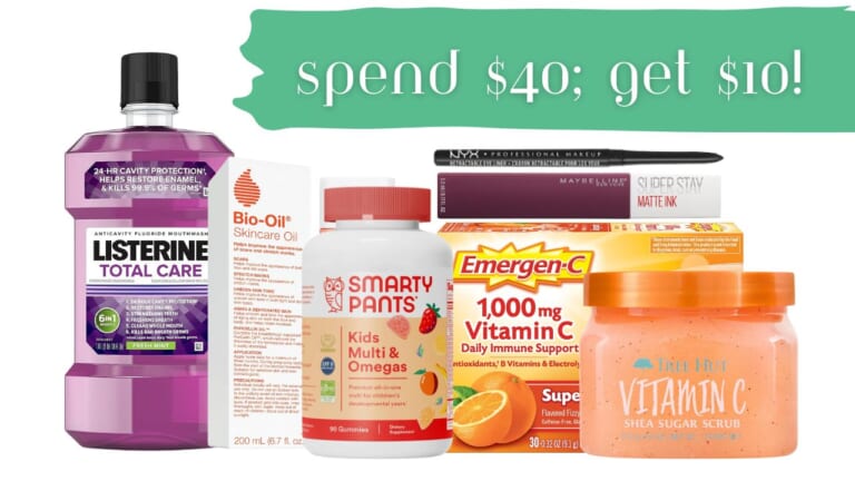 $10 Amazon Credit with $40 Purchase | Beauty, Pantry & More