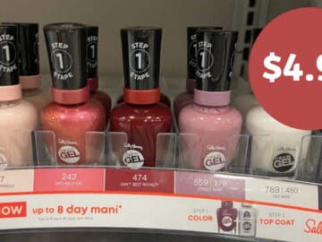 $4.99 Sally Hansen Miracle Gel Polish (reg. $12.99) at Publix