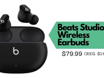 Beats Studio Wireless Earbuds $79.99 (Reg. $149.95)