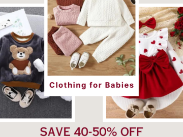 Patpat: Save 40-50% off on Clothing for Babies + 18% with code!