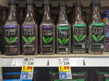 Get The Bottles Of Pure Leaf Tea For Just $1.49 At Kroger (Regular Price $2.59)