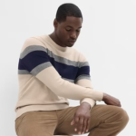 Gap Factory Men's Stripe Crewneck Sweater for $17 in cart + free shipping