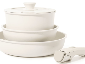 Carote 5-Piece Nonstick Cookware Set for $30 + free shipping w/ $35