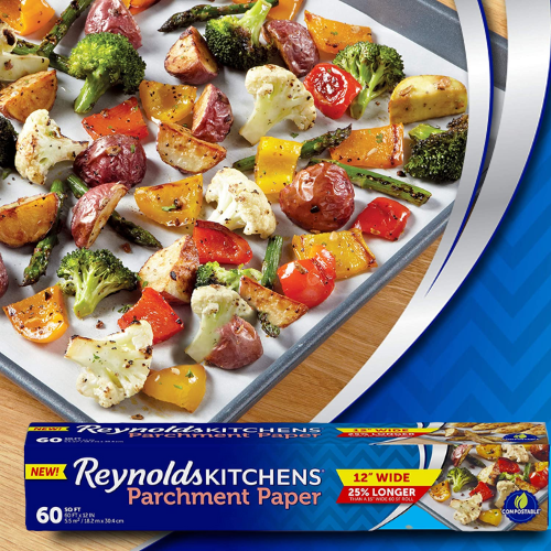 Reynolds Kitchens 60 Sq Ft Parchment Paper as low as $3.19 EACH Roll when you buy 4 (Reg. $7.59) + Free Shipping