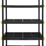 Project Source Commander 5-Tier Collapsible Shelving Unit for $85 + free shipping