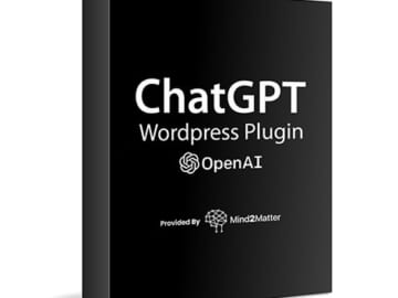 ChatGPT WordPress Plugin: Lifetime License for $40