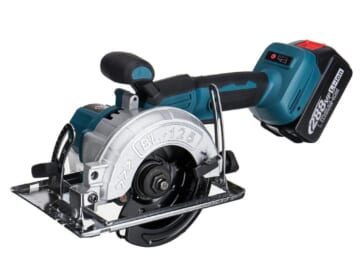 Violeorks 18V Electric Circular Saw w/ 2 Batteries for $33 + free shipping