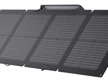 Certified Refurb EcoFlow 110W Foldable Portable Solar Panel for $99 + free shipping