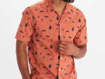 Marmot Men's Muir Camp Novelty Shirt for $17 + free shipping