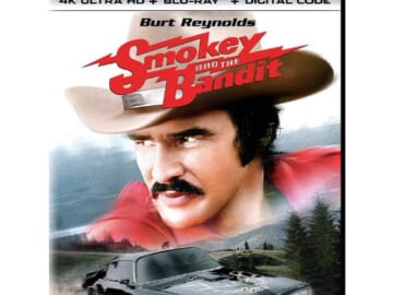 Smokey and the Bandit (4K Ultra HD + Blu-ray + Digital) $10.64 (Reg. $29.98)