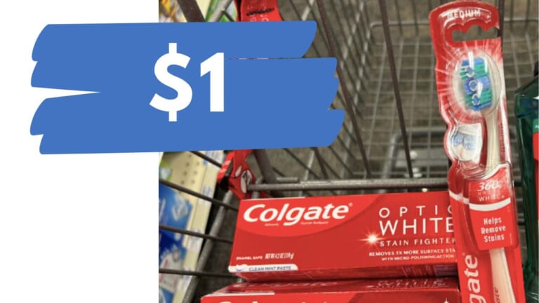 $1 Colgate Toothbrush & Toothpaste at Walgreens!