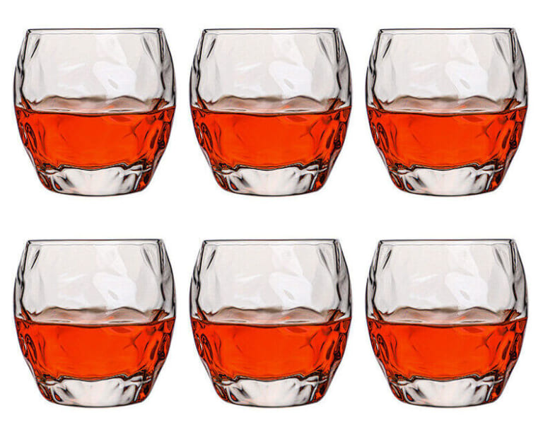 Whiskey Glasses 6-Pack for $19 + free shipping