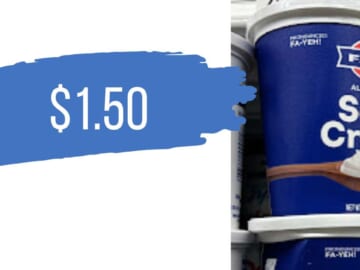 $1.50 Fage Sour Cream at Publix