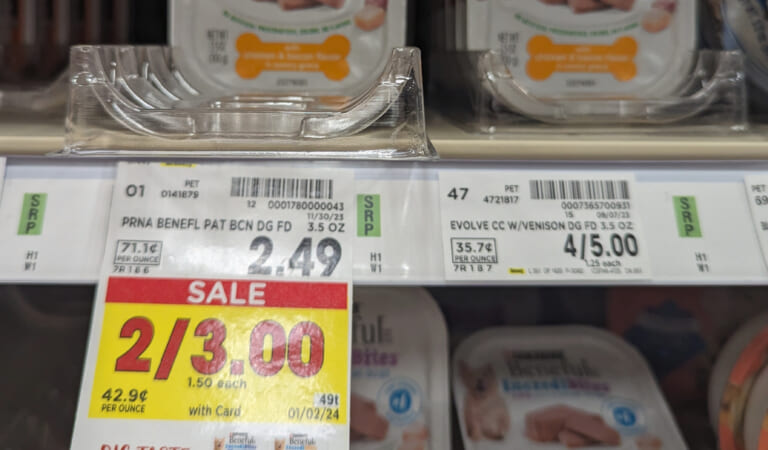 Get The Containers Of Purina Beneful IncrediBites Wet Dog Food For Just 75¢ At Kroger