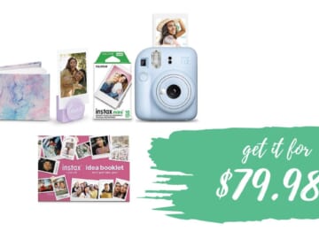 QVC | Fujifilm Instax Mini 12 Bundle $79.98 (reg. $109)