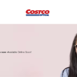 screenshot from costco showing woman wearing glasses