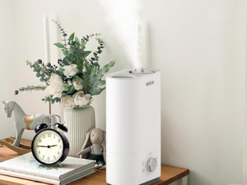 Cool Mist Bedroom Humidifier, 6L $29.98 After Code (Reg. $110) – 2 Colors