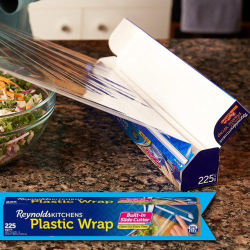 Reynolds Kitchens 225-Sq Ft Quick Cut Plastic Wrap as low as $3.25 when you buy 4 After Coupon (Reg. $5.29) + Free Shipping