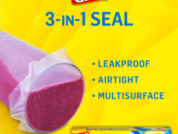 Glad 70-Sq Ft Press’n Seal Plastic Food Wrap as low as $3.34 when you buy 4 (Reg. $7.84) + Free Shipping