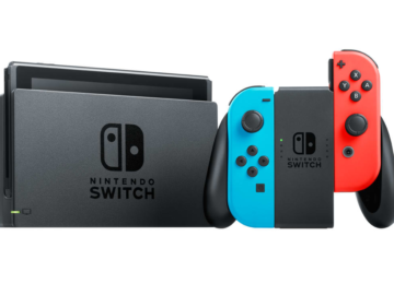 Refurb Nintendo Switch 32GB Console with Neon Blue and Neon Red Joy‑Con for $240 + free shipping