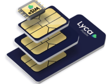 Lyca Mobile 5GB 5G Data & Talk + Text for $5 + free shipping
