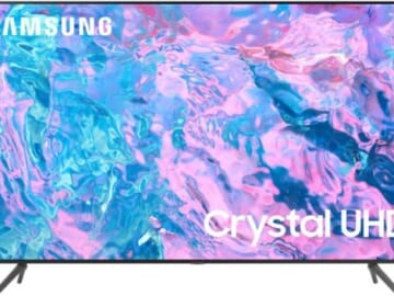 Samsung CU7000 65" 4K HDR LED UHD Smart Tizen TV for $430 + free shipping