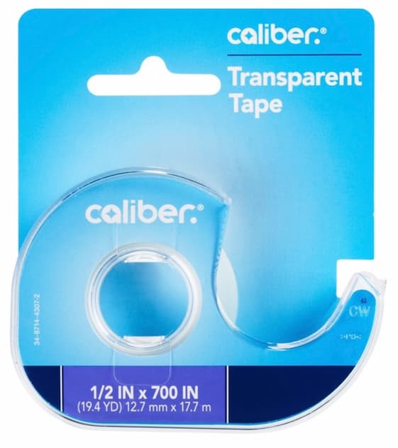 Caliber Transparent Tape