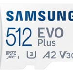 Samsung Evo Plus 512GB microSDXC Card w/ Adaptor for $30 + free shipping