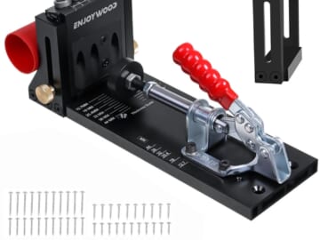 Enjoywood XK4 Pocket Hole Jig Kit for $58 + free shipping