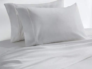 Silver Standard Size Egyptian Cotton 2-Pack Pillow Cases $20.99 (Reg. $29.99) – $10.50/pillow case!