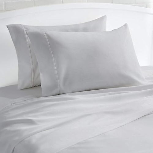 Silver Standard Size Egyptian Cotton 2-Pack Pillow Cases $20.99 (Reg. $29.99) – $10.50/pillow case!